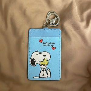 Snoopy Card Holder (With Key Chain)